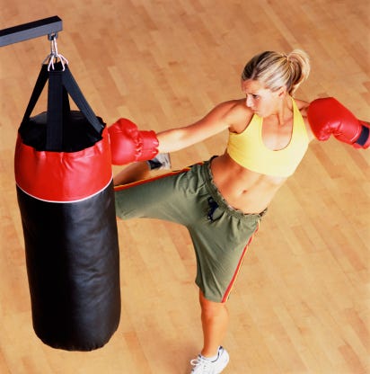 posso perdere peso kickboxing